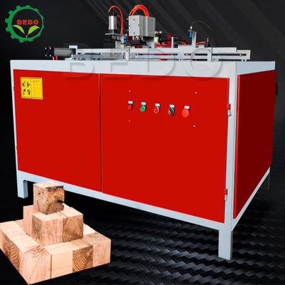 Lightweight Sawdust Wood Block Cutting Machine Customizable