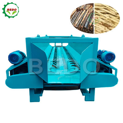 380V 15KW Eucalyptus Wood Peeling Machine 95% Peeling Rate