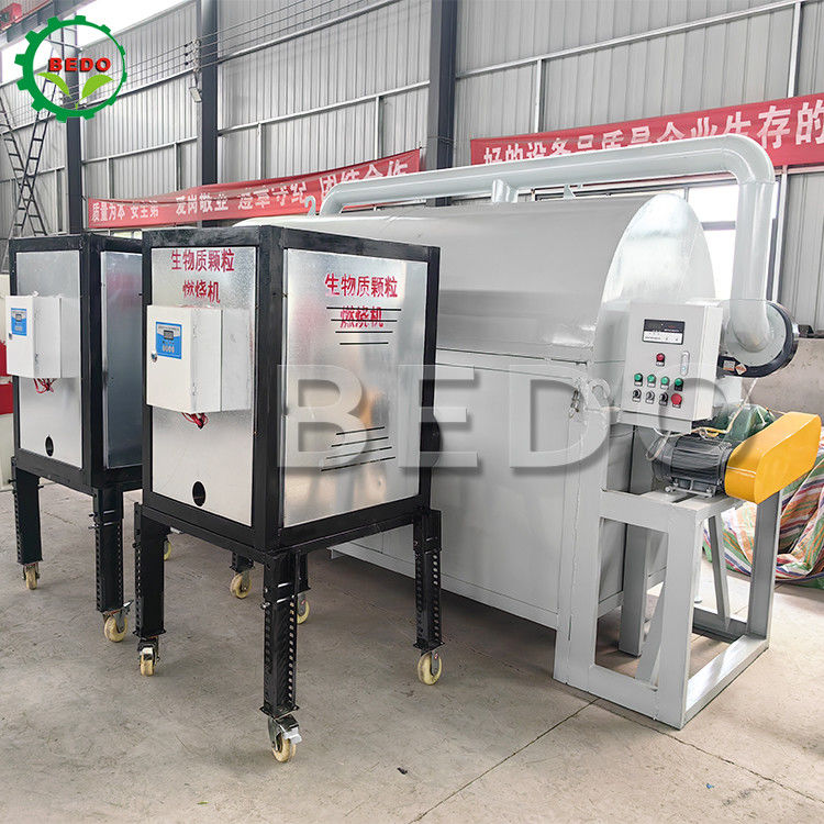 Drum Roller Wood Sawdust Dryer Wood Chips Drying Machine