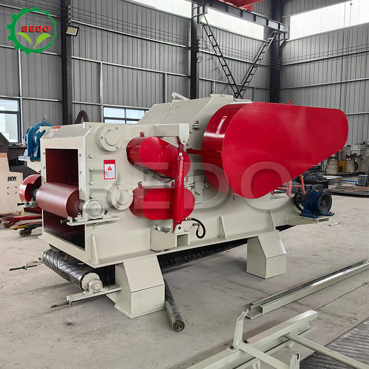 3250x2150x1900mm Houtversnipperaar Shredder Machine Diverse Kleuren Op zwaar werk berekende bosbouwapparatuur
