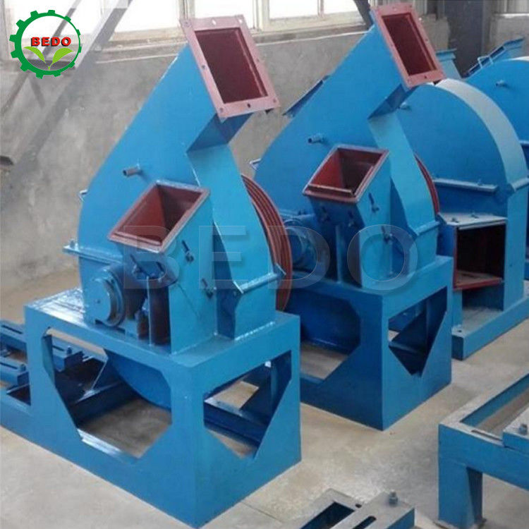 2-4T/H Kleine elektrische schijf houten versnipperaar Machine CE-gecertificeerde compacte takontvezelmachine
