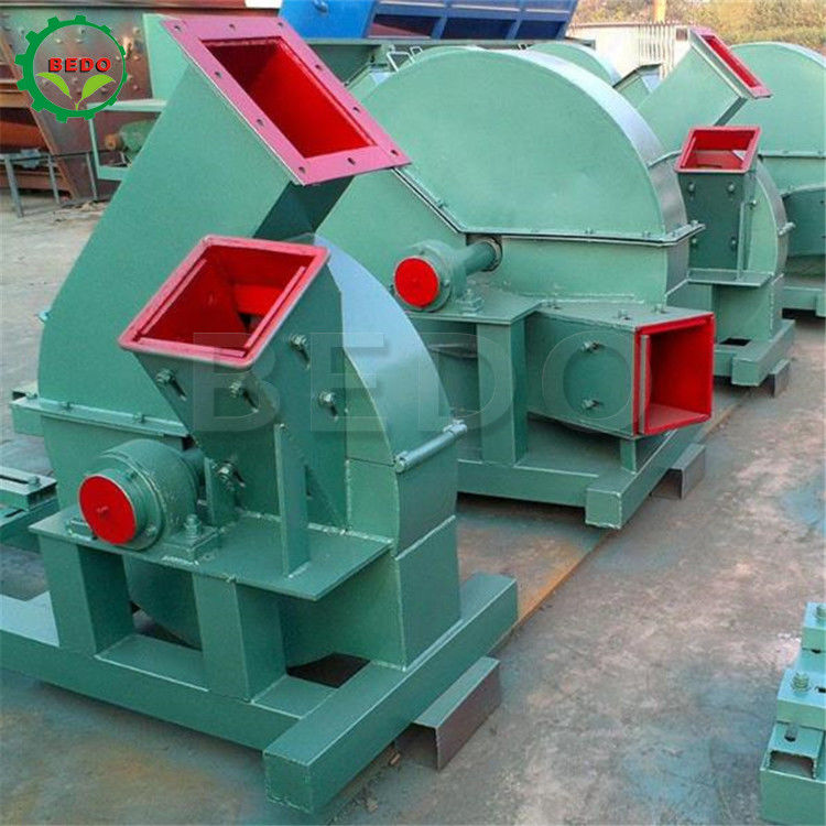 2-4T/H Kleine elektrische schijf houten versnipperaar Machine CE-gecertificeerde compacte takontvezelmachine