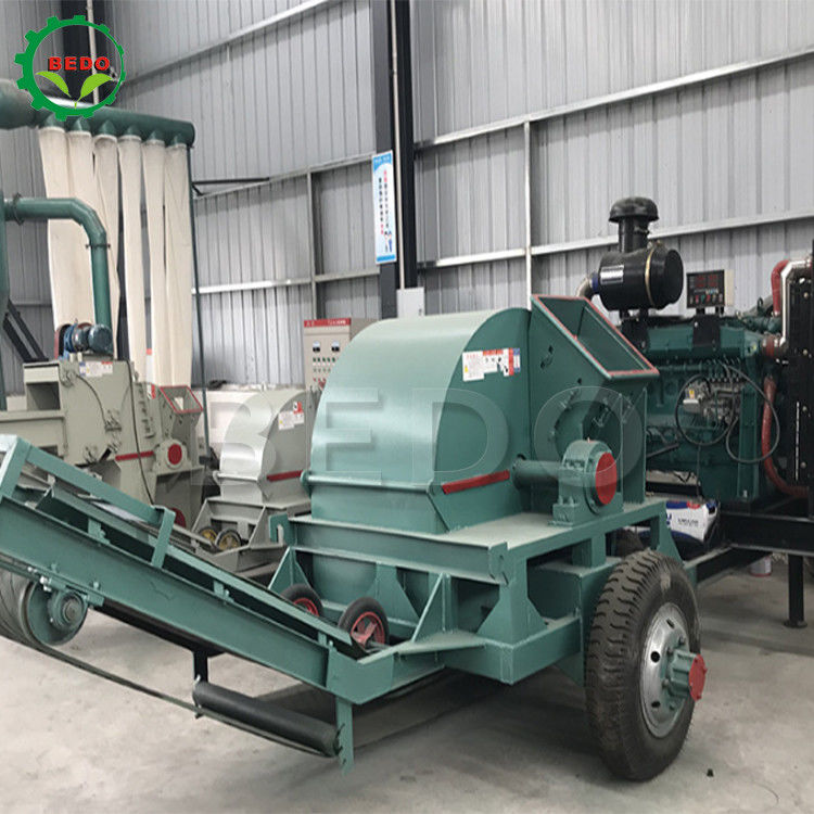 380V Portable Wood Sawdust Making Machine For Industrial