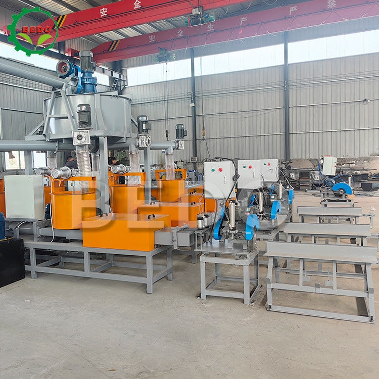 380V Wood Sawdust Pallet Block Compressed Making Machine