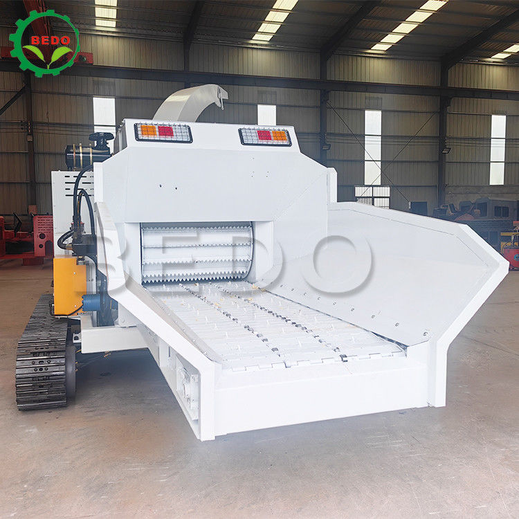 2,5 m ontlading 4 ton getrokken houtversnipperaar Machine Logs Grinder Duurzame tak Boom Shredder