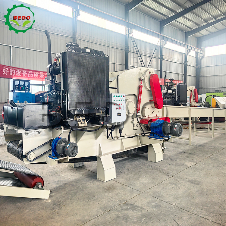 235HP schijf houtsplintermachine snel efficiënt houtsplinteren industriële bosbouw shredder apparatuur