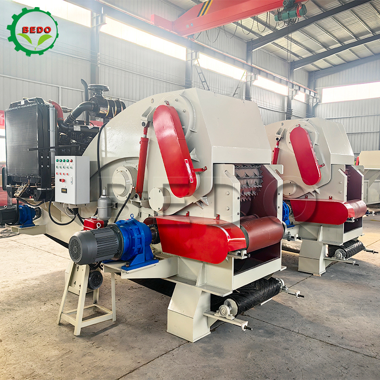 235HP schijf houtsplintermachine snel efficiënt houtsplinteren industriële bosbouw shredder apparatuur