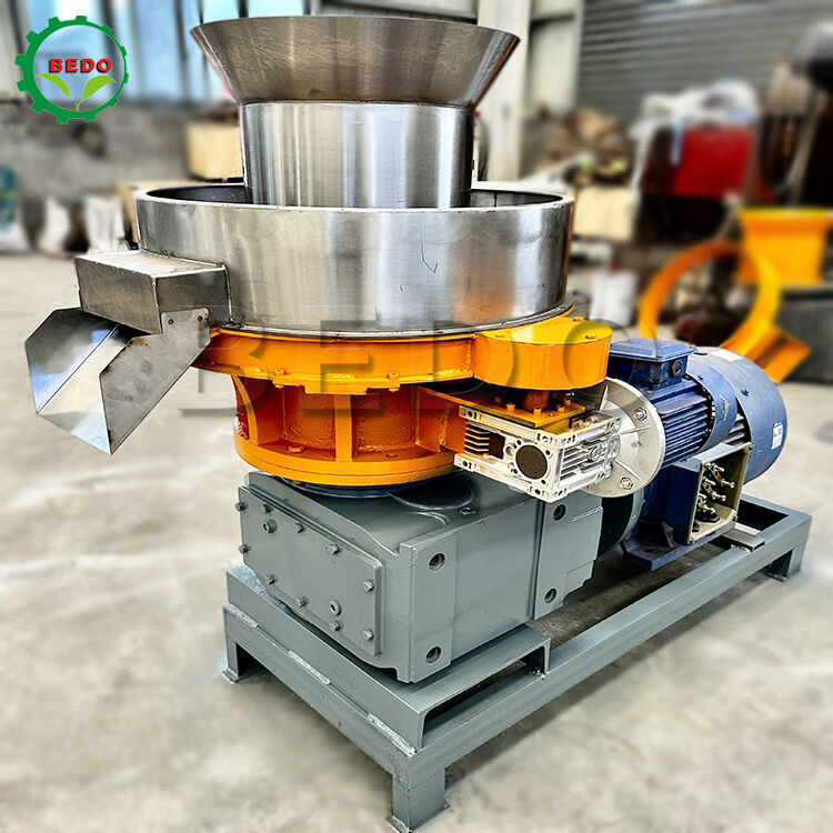500 kg/u Capaciteit Houtpelletmachine met Roestvrijstalen Matrijs en NSK Lagers voor Efficiënte Pelletproductie