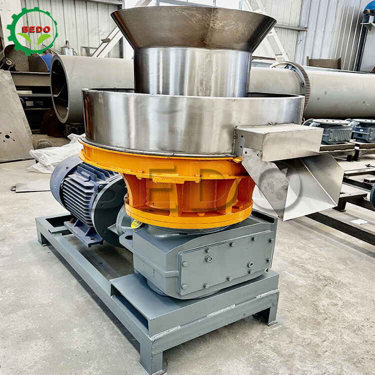 500 kg/u Capaciteit Houtpelletmachine met Roestvrijstalen Matrijs en NSK Lagers voor Efficiënte Pelletproductie