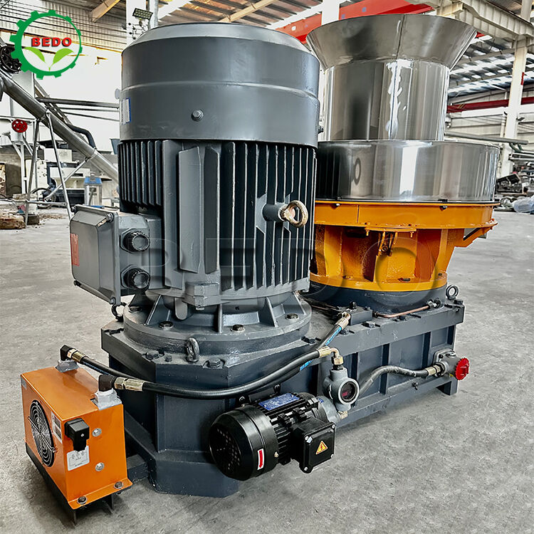 6-10mm Pellet Afmeting Houtpelletmachine met 90% Verbrandingsefficiëntie en 500kg/u Capaciteit voor Pelletproductie