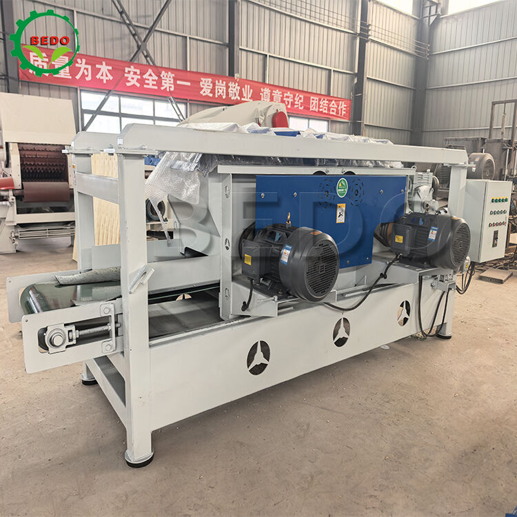 50Hz Legeringsstalen Mes Houtschaafmachine 400kg/u Capaciteit Zware Houtbewerkingsapparatuur