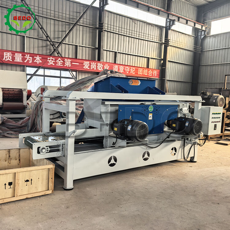 125mm Roller Diameter Houtsnipper met 4kw Vermogen en Aangepaste Output Maat voor Diverse Houtsoorten