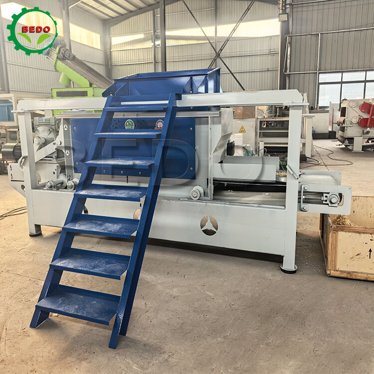 125 mm Roller Diameter Houtschaafmachine met 400-500 Kg/uur Capaciteit en Automatische Bediening