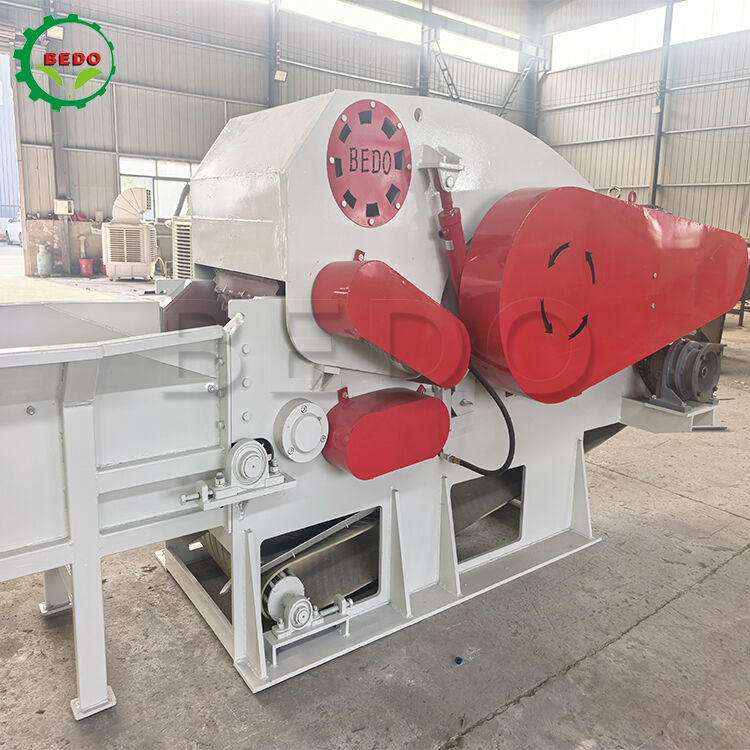 Kokosnootschil Biomassa Shredder Machine 75KW Elektrisch voor de productie van kokosvezels en groeiende media in Indonesië