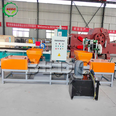 Hydraulische pers Houtzaagstofblokpalletmachine voor Europese pallet