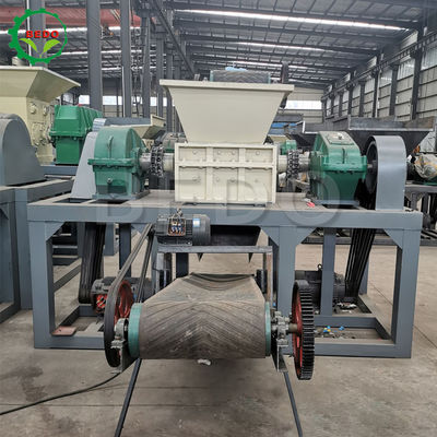 Twin Shaft Paletten banden verf emmer shredder met legering staal lemmet