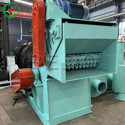 45 kW hout hamer molen machine 2-5T/h capaciteit met stofverzamelaar