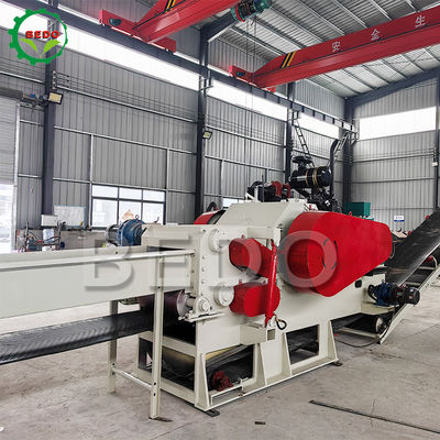 Palm EFB Leeg Fruit Bunch Shredder Houtchipper Machine Dieselmotor 110KW voor Biomassa Power Plant