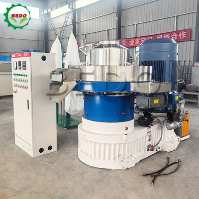 3kw elektrische houtpelletfabriek Houtpelletiser met ZQ500 reducer