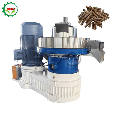 1500-2000 kg/h Gecentraliseerde smeermethode Houtpelletmachine met 3kw Truncator Power