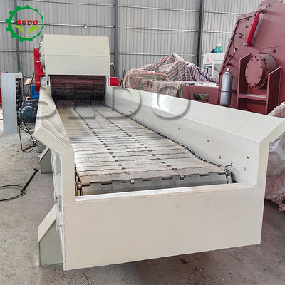 Houtbreker met 3 kW 4 kW ontladingsmotorvermogen en 1000 mm breedte