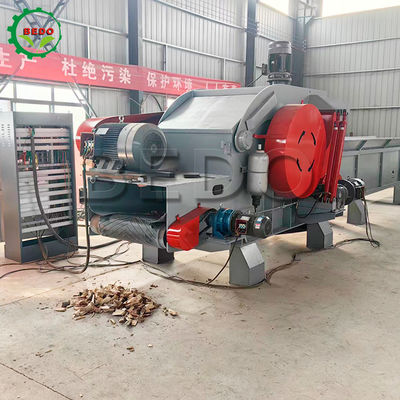 18-25T/H capaciteit houtbreker machine ontworpen met voedingsmotor vermogen 5.5KW 5.5KW