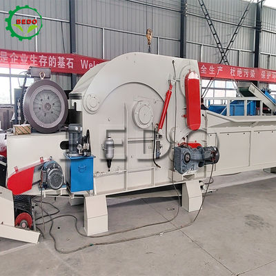 3KW 4KW ontladingsmotor kracht Houtbreker machine met 1000MM Breedte Feeder Grootte