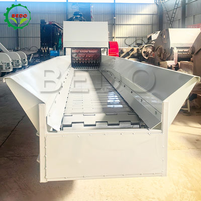 Hydraulische motor voedingsconveyor Power Wood Chipper Machine met 235HP hoofdvermogen en 25-35mm chip grootte