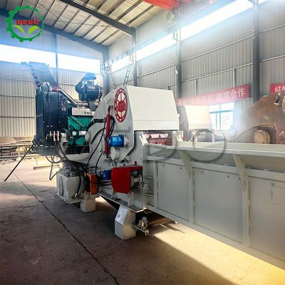 12-15t/h Biomassa met hoge capaciteit CE-gecertificeerd Houten Chipper Machine Industrieel Trommeltype Ontvezelmachinemateriaal