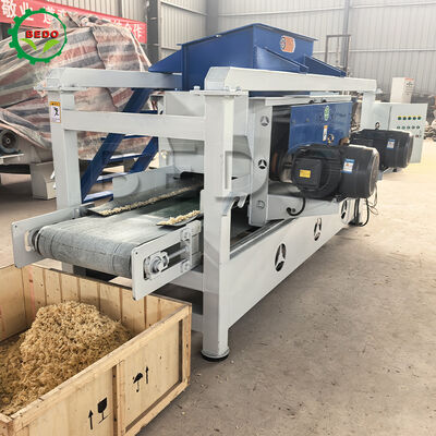 Duurzame 125mm Rol Aluminium Staal Mes Houtsnipper Machine Dierenbedding Productieapparatuur