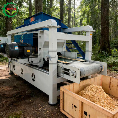Hout scheermachine met koolstofstaal hoofd lichaam en 7,5kw 2 hoofdas Kracht ideaal voor het scheeren van houtmateriaal