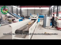 machine voor het maken van houtzaagstof