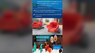 Industriële Diesel Wood Branch Crusher Machine voor houtsnippers en biomassabrandstofproductie