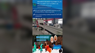 Houttrommelversnipperaar met automatische invoer, veiligheidsoverbelastingsbeveiliging en PLC-besturing