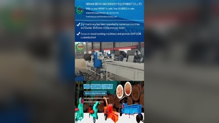 Industriële houtzaagselvervaardigingsmachine met hoge capaciteit en elektrische motor