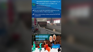 Houtbreker 1000 mm trommeldiameter, verstelbare spaangrootte 15-45 mm te koop